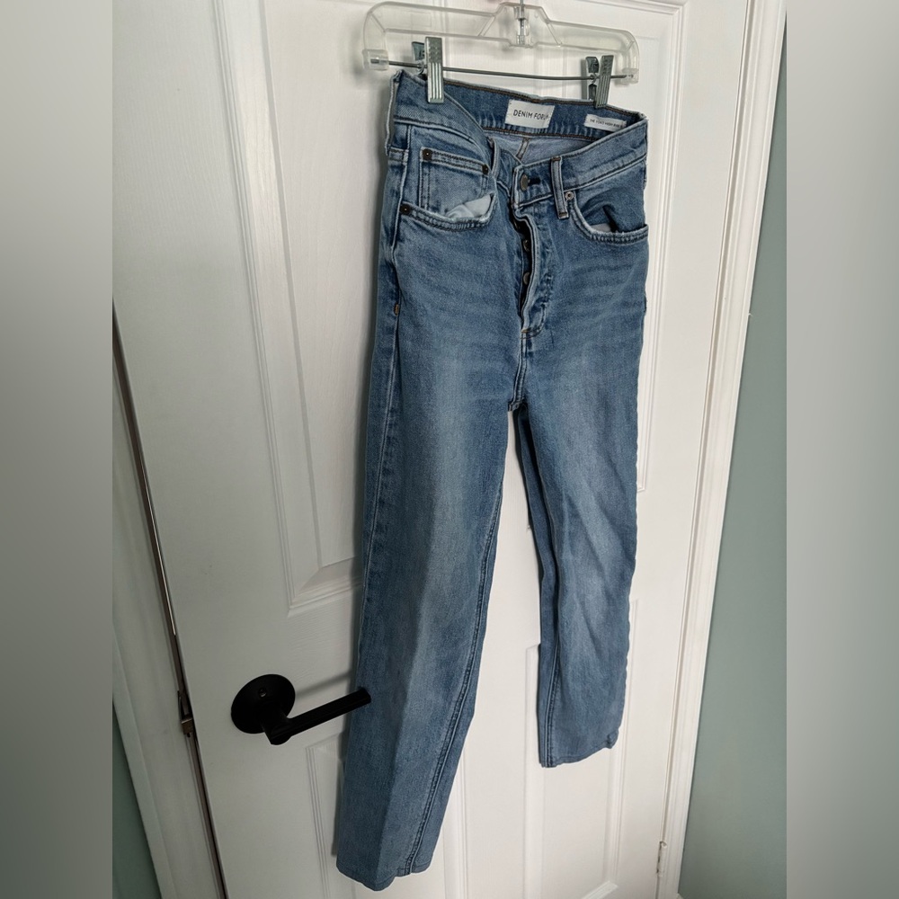 Denim Forum The Yoko High Rise Slim Size 26 - Picture 6 of 6